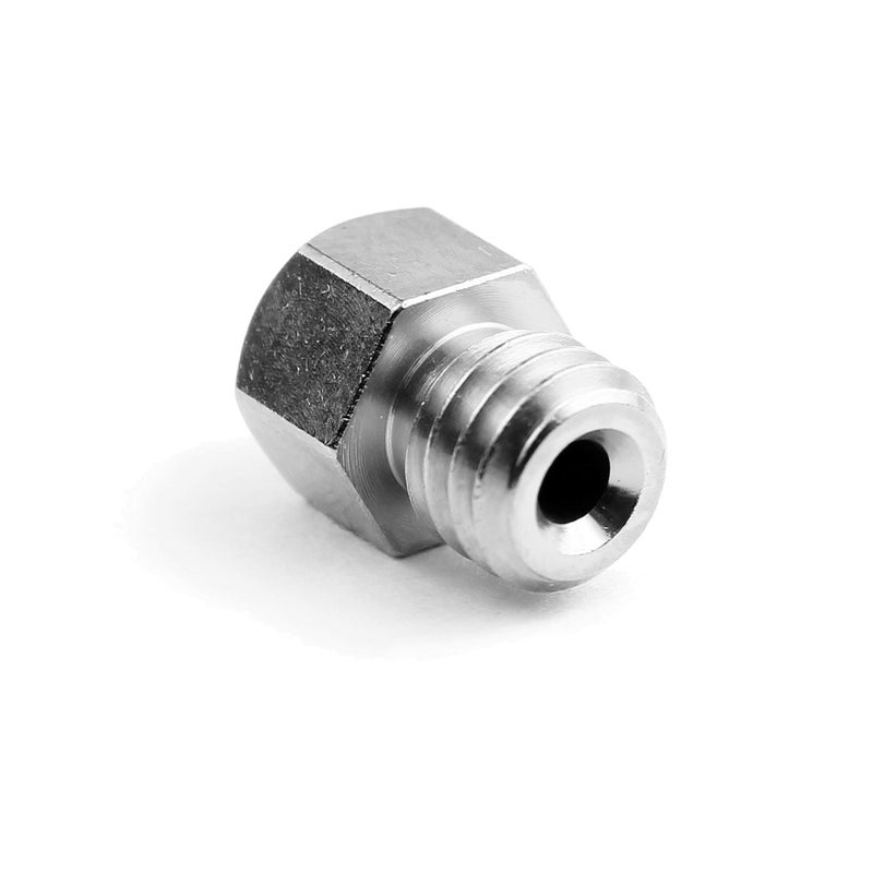 Micro-Swiss Microswiss MK8 Plated A2 Tool Steel Wear Resistant Nozzle (MakerBot, CraftBot, Creality, CR10, Ender 3, Ender 5, Tevo Tornado) .4mm - Image 3